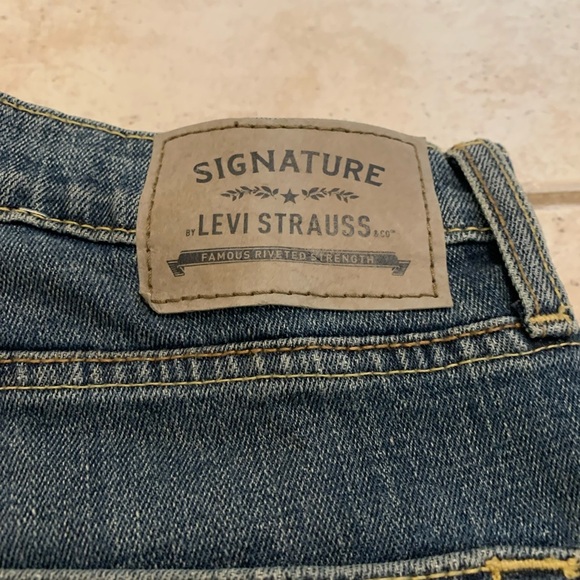 Levi Strauss & Co. Signature Slim Straight Jeans - Men's W36 L32 - Picture 3 of 9